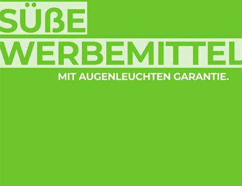 Süße Werbemittel